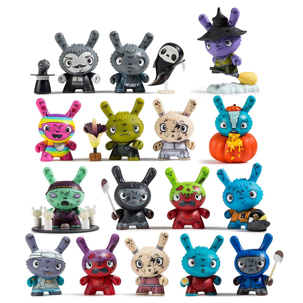 Scared Silly Dunny Series by Kidrobot x Jenn & Tony Bot