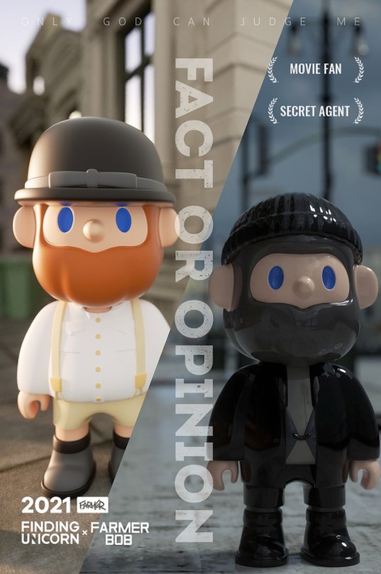 Farmer Bob Fact or Opinion Blind Box Series by Finding Unicorn