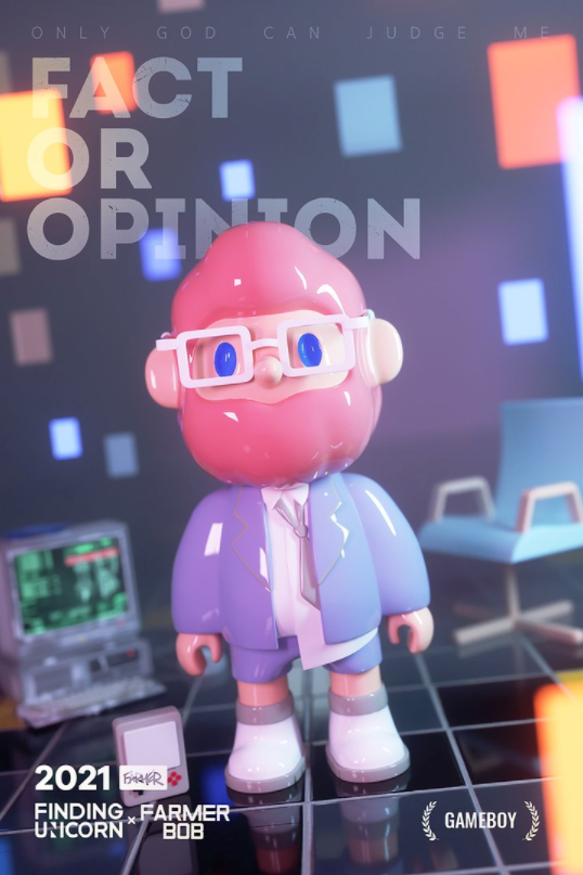 Farmer Bob Fact or Opinion Blind Box Series by Finding Unicorn