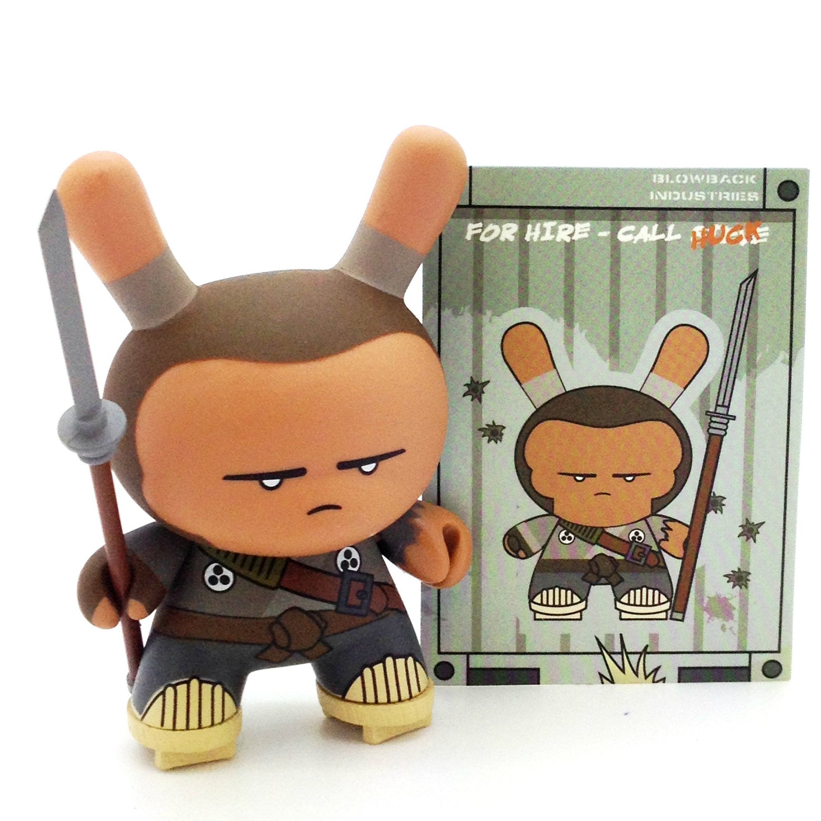 Post Apocalypse Dunny Series - Sunjuro - Wanderer Ape (Huck Gee) - Mindzai - 2