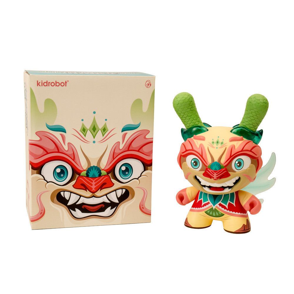 Imperial Lotus Dragon Dunny 8 inch by Scott Tolleson x Kidrobot - Mindzai - 2