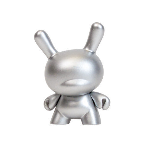 10th Anniversary 3" Dunny - Silver - Mindzai - 2