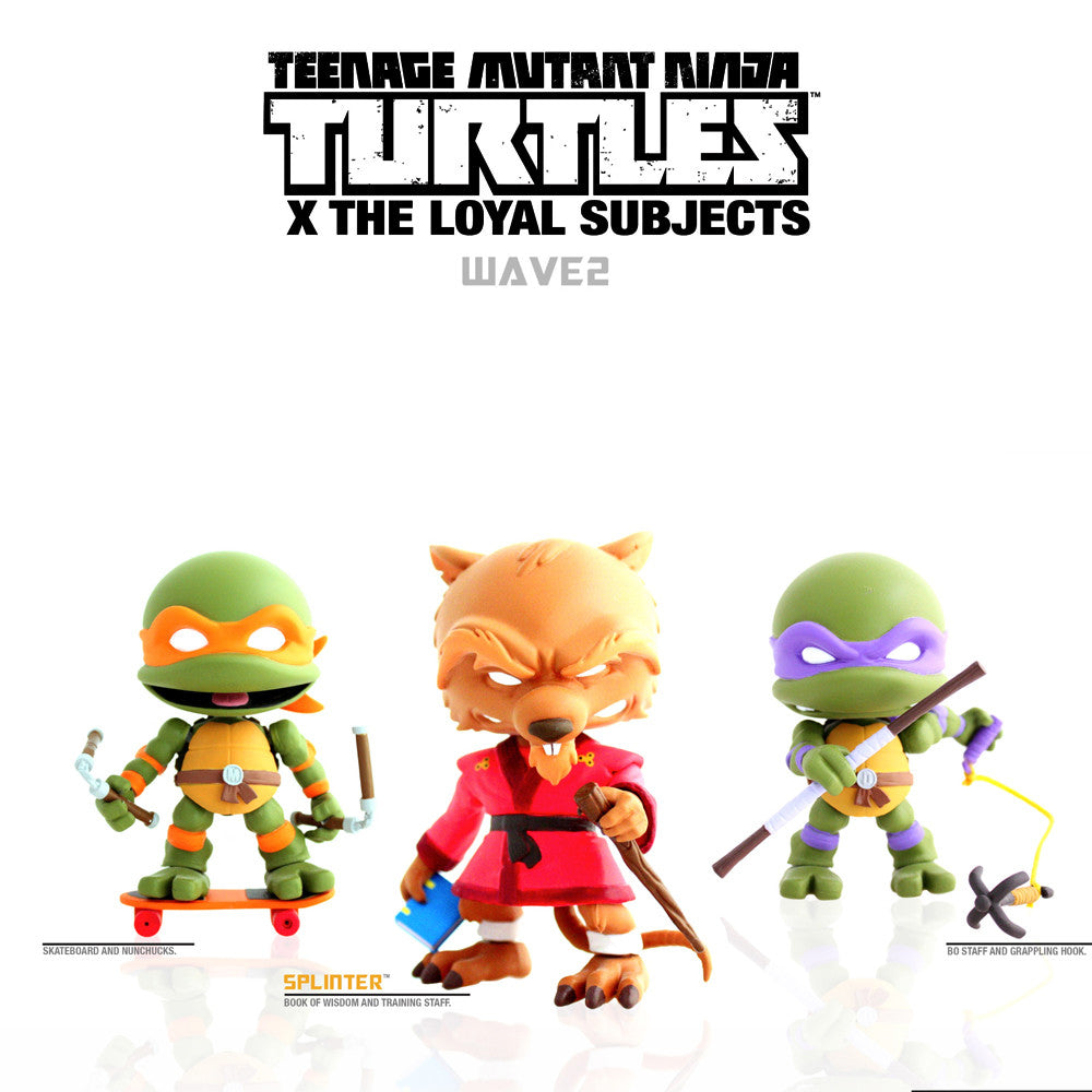 TMNT x The Loyal Subjects Wave 2 Single Blind Box - Mindzai - 4