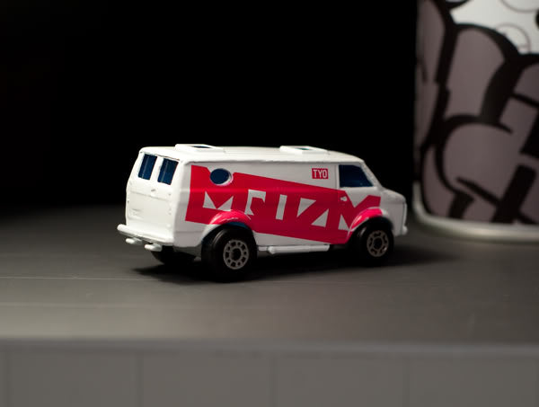 MQ Matchbox Graffiti Van - Mindzai - 2