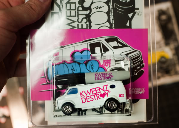 Indie184 Matchbox Graffiti Van - Mindzai - 2