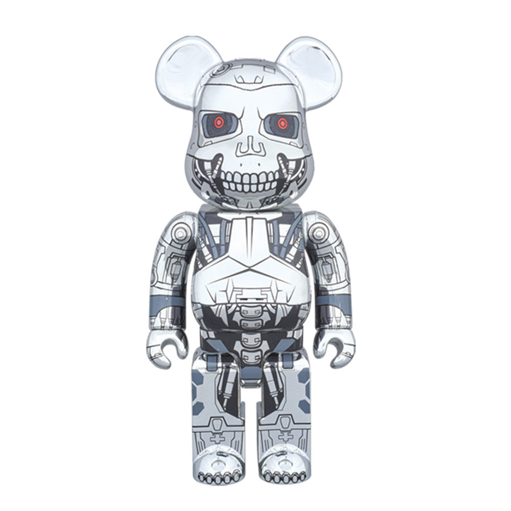 Terminator Genisys T-800 Chrome 400% Bearbrick - Mindzai - 1