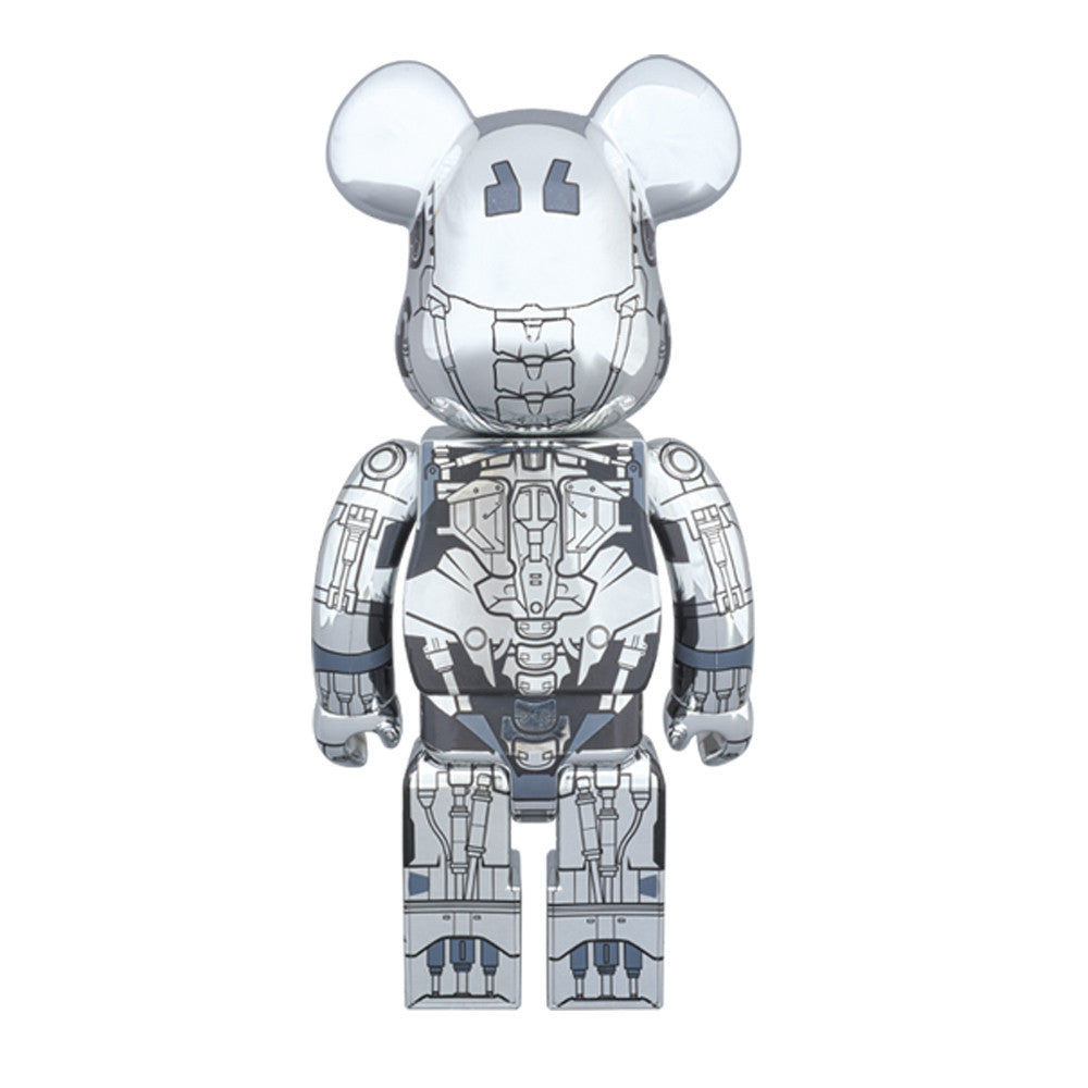 Terminator Genisys T-800 Chrome 400% Bearbrick - Mindzai - 2