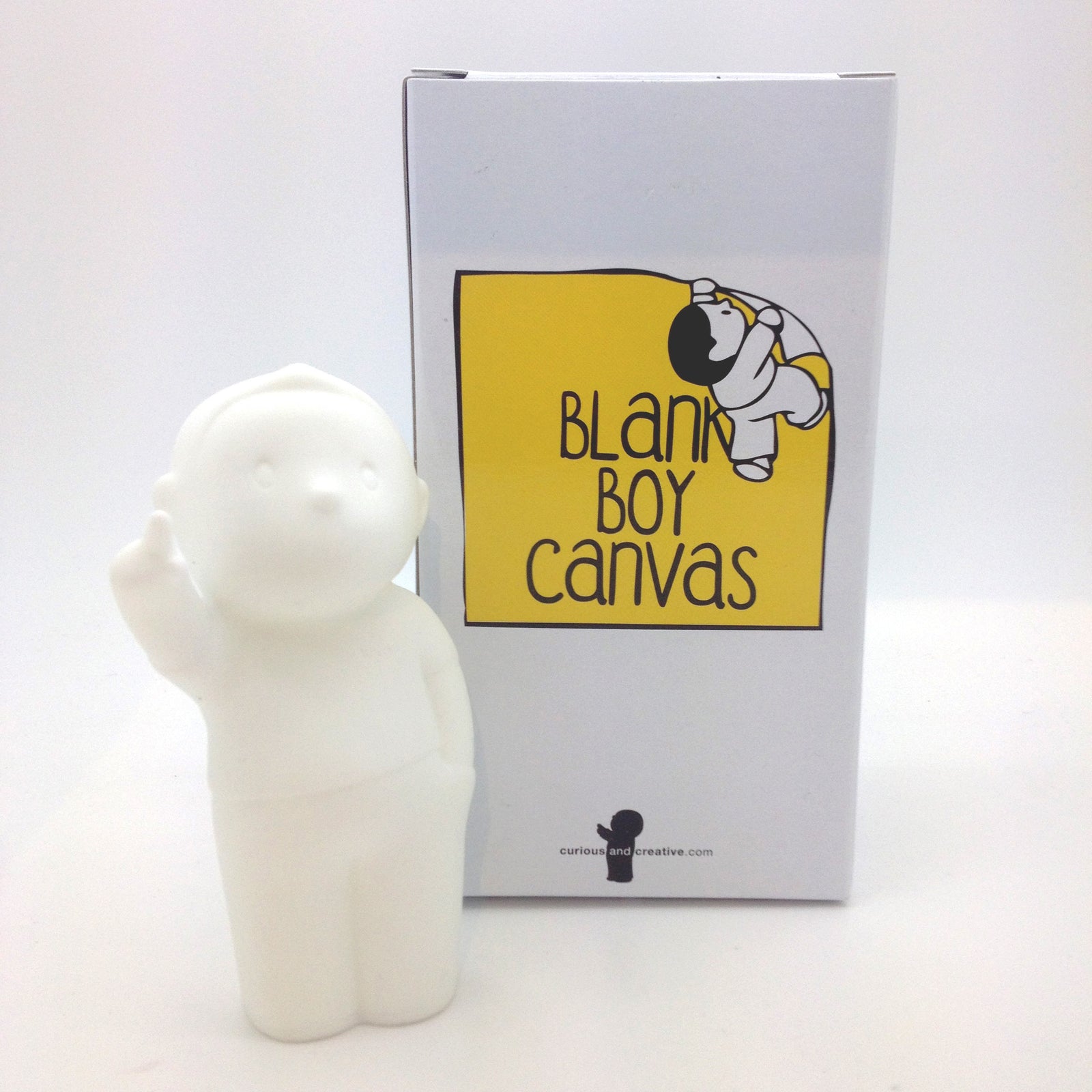 Tian Tian Blank Boy Canvas DIY Vinyl Toy - Mindzai - 1