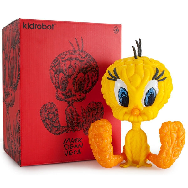 Looney Tunes Tweety Art Toy by Mark Dean Veca x Kidrobot - Mindzai - 1