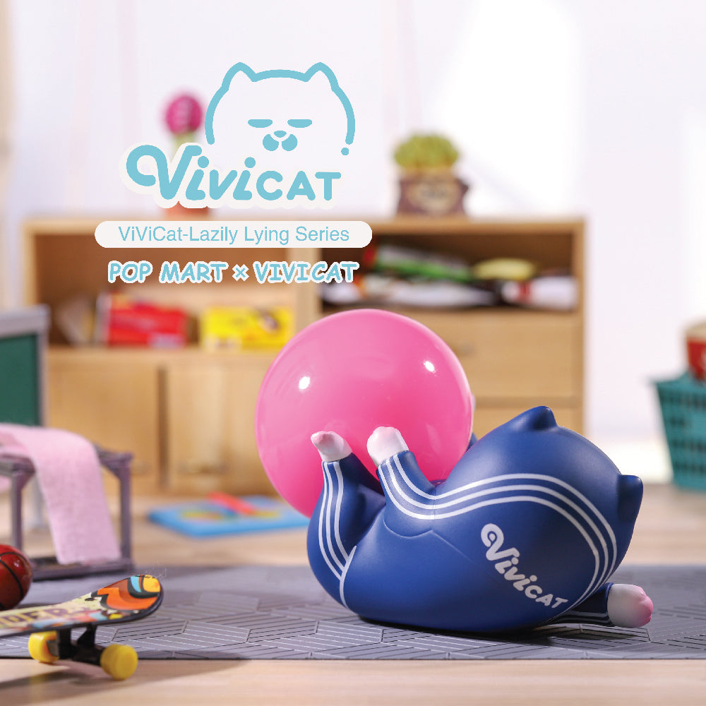 Vivicat 3.0 Lying Lazily Blind Box Series by POP MART