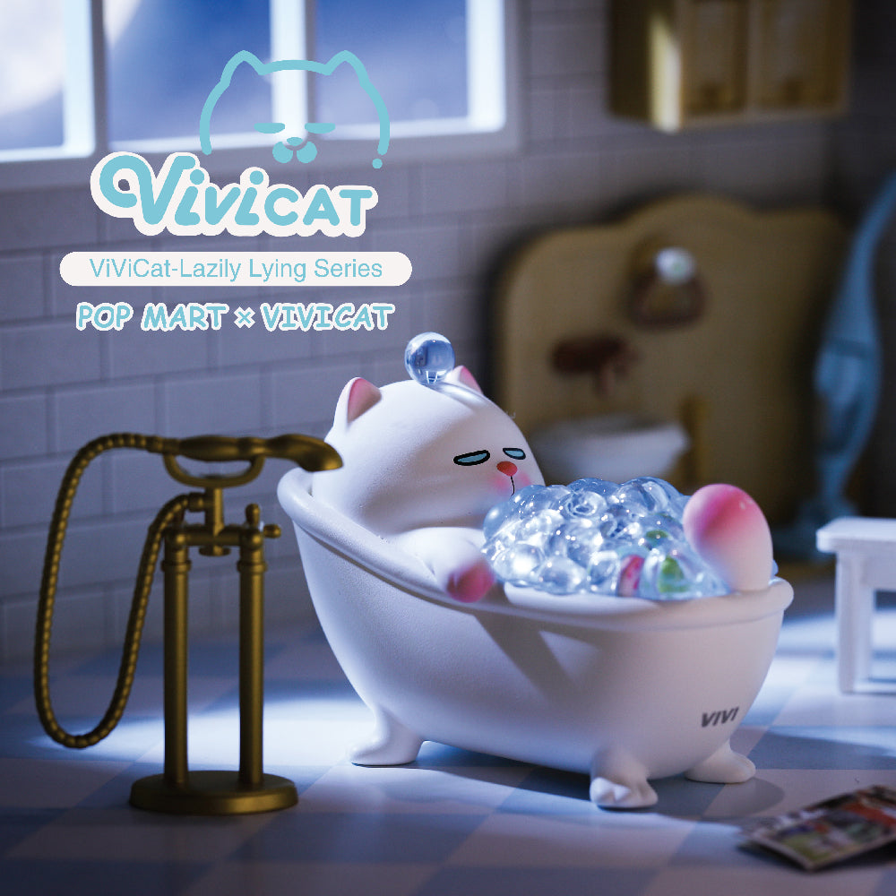 Vivicat 3.0 Lying Lazily Blind Box Series by POP MART