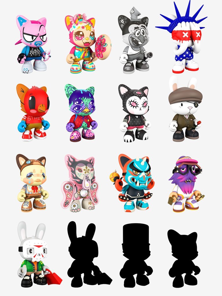 Janky Series Three Blind Box Toys by Superplastic