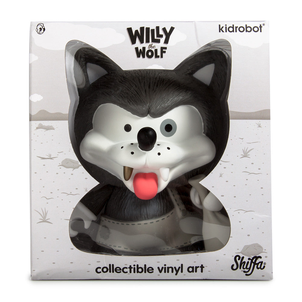 Willy the Wolf Toy Figure by Shiffa x Kidrobot - Special Order - Mindzai - 10