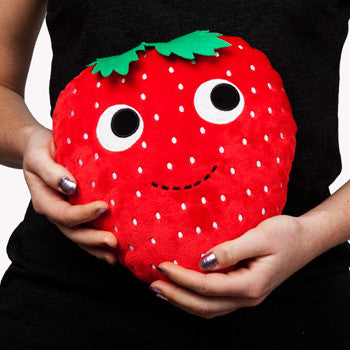 Yummy Sassy 10" Strawberry Plush - Mindzai - 3