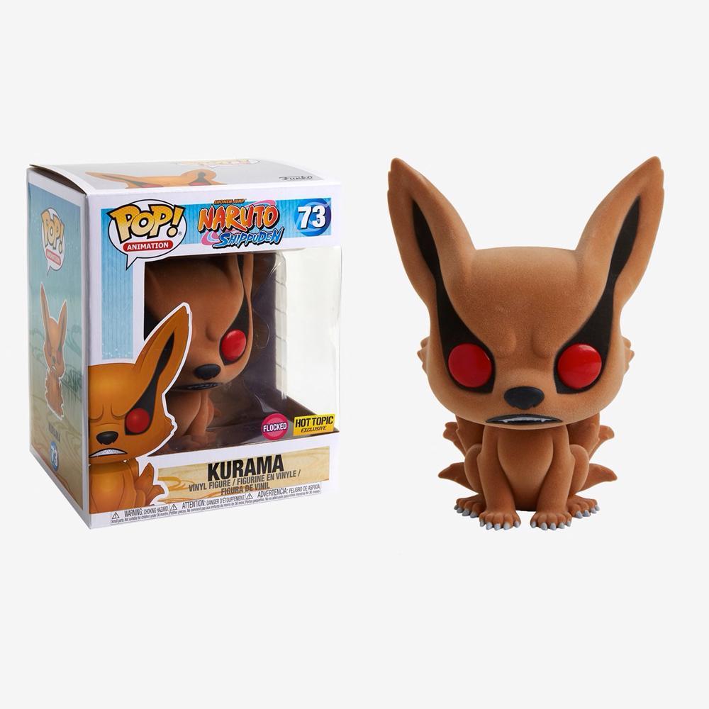 Kurama Flocked Pop Figure Hot Topic Exclusive by Funko