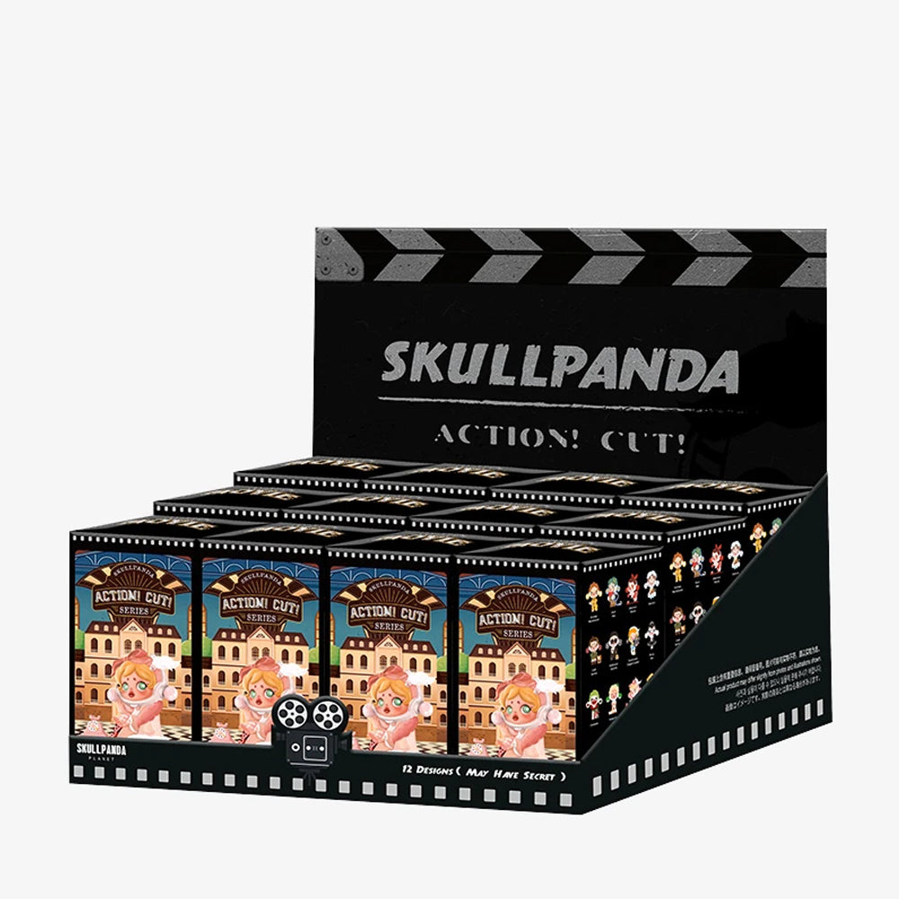 Skullpanda Action! Cut! Blind Box Series by POP MART