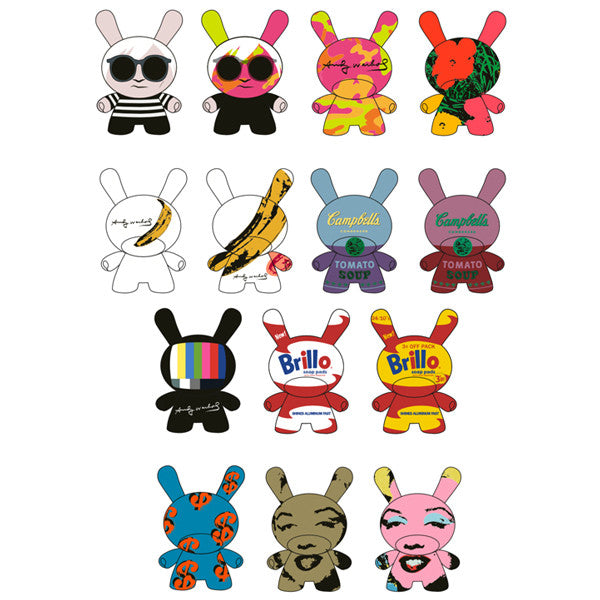 Warhol Mini Dunny Series Blind Box by Andy Warhol x Kidrobot - Mindzai - 17