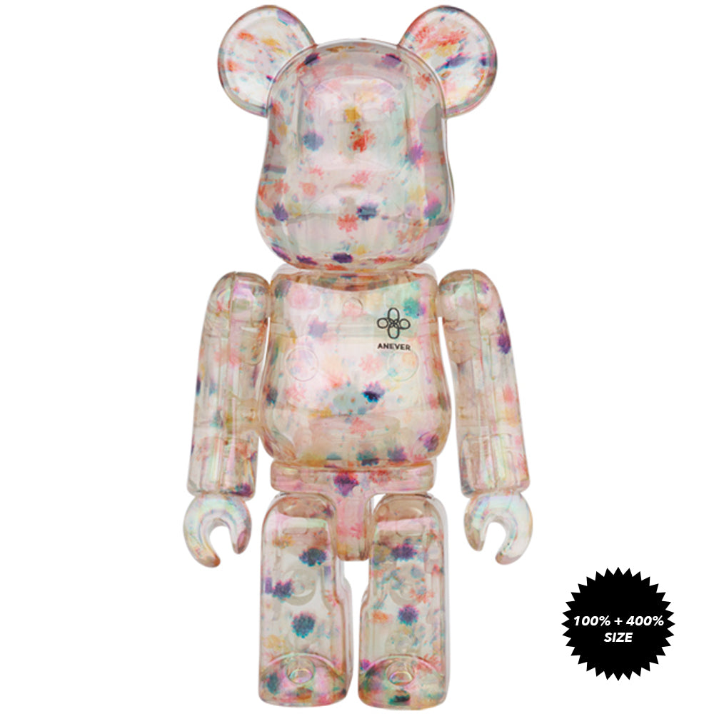 Anever 100% + 400% Bearbrick Set by Medicom Toy