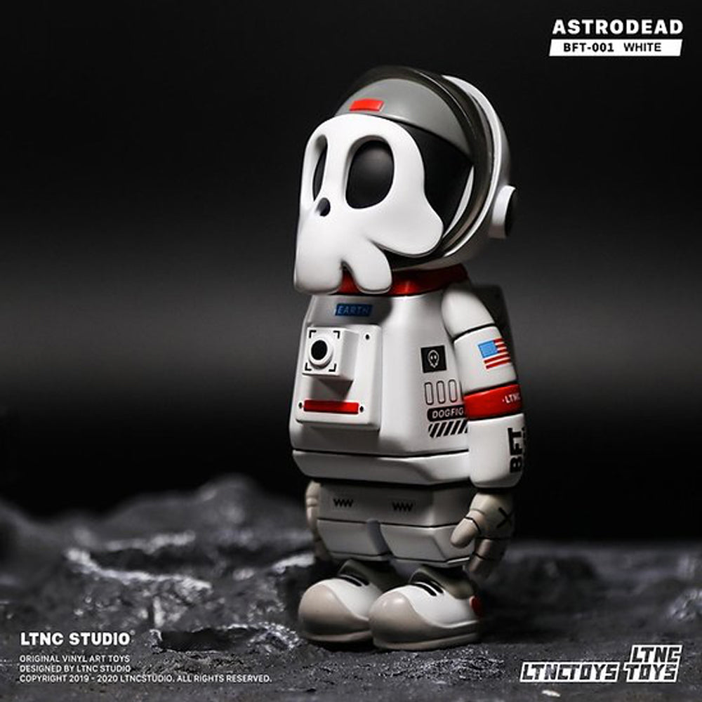 Astrodead White Art Toy Figure by LTNC Studio