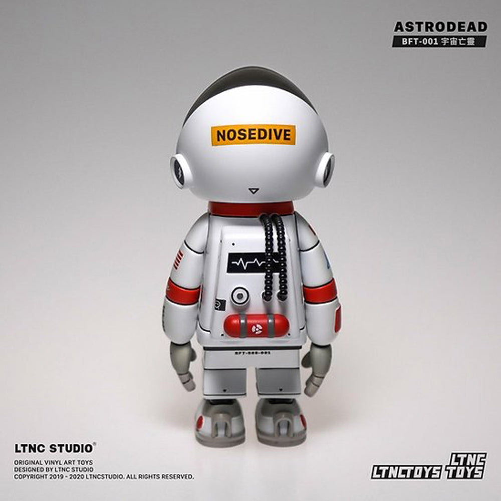 Astrodead White Art Toy Figure by LTNC Studio