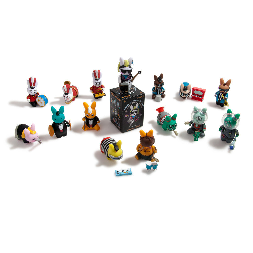 Labbit Band Camp 3000 Blind Box 2.5" Mini Series - Mindzai - 2