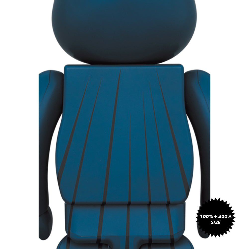 Batman (Batman: Hush Ver.) 100% + 400% Bearbrick Set by Medicom Toy