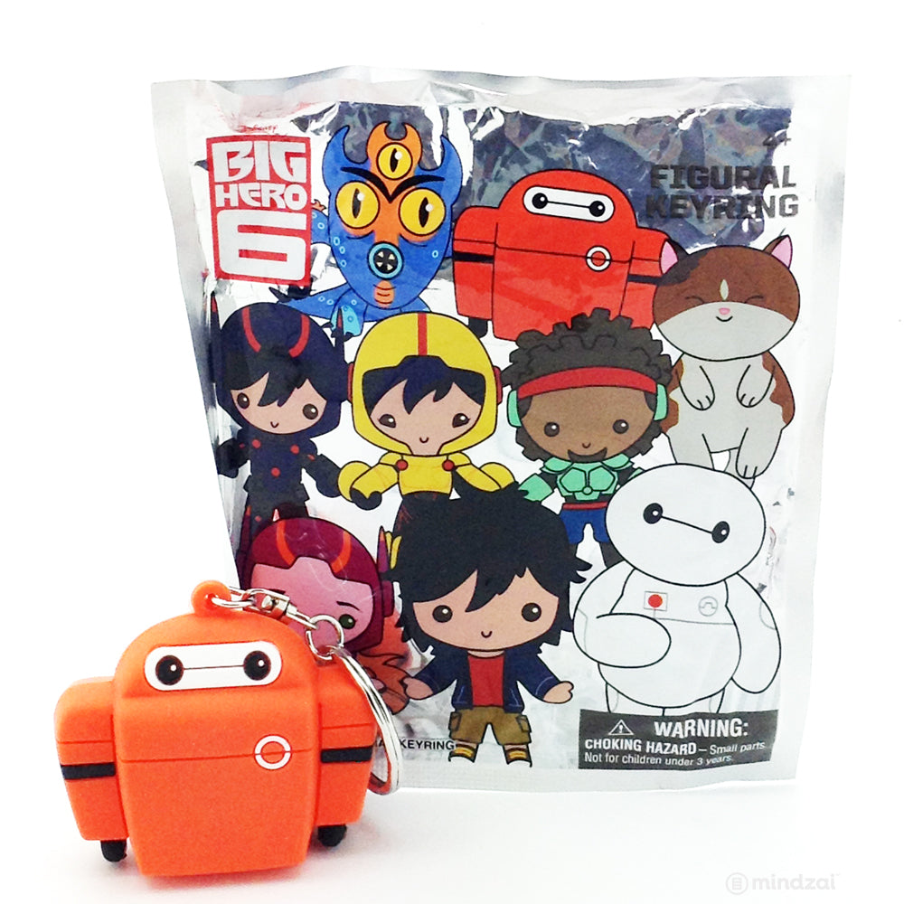 Big Hero 6 Figural Keychain Blind Bag - Baymax Red Armour