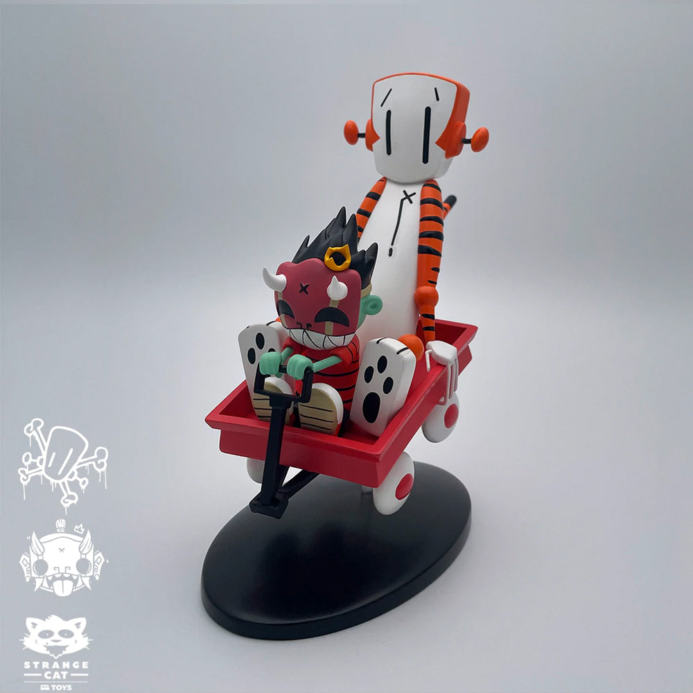 Best Friends Art Toy Figure by Chris RWK x Chris Dokebi