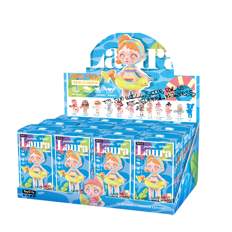 Laura Pool Fight Series Blind Box by Toy City