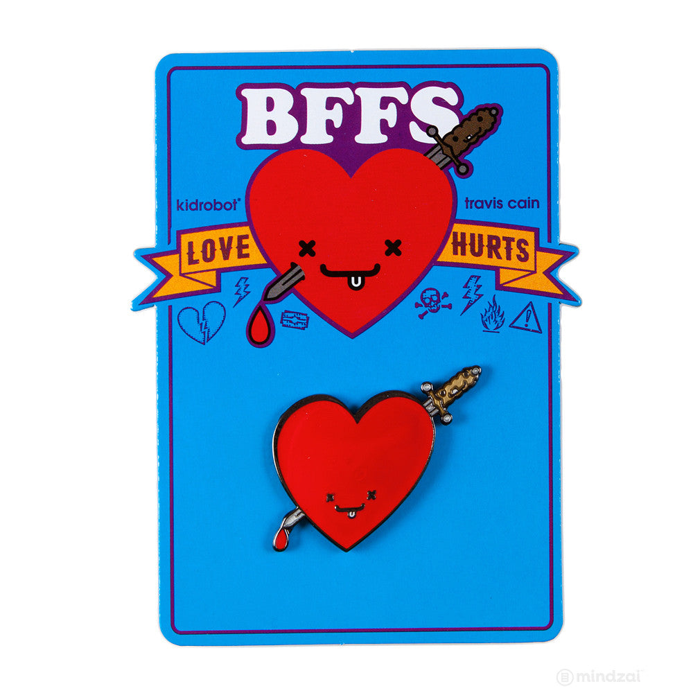 BFFS Jimmy and Ice Enamel Pin by Kidrobot x Travis Cain - Mindzai - 2