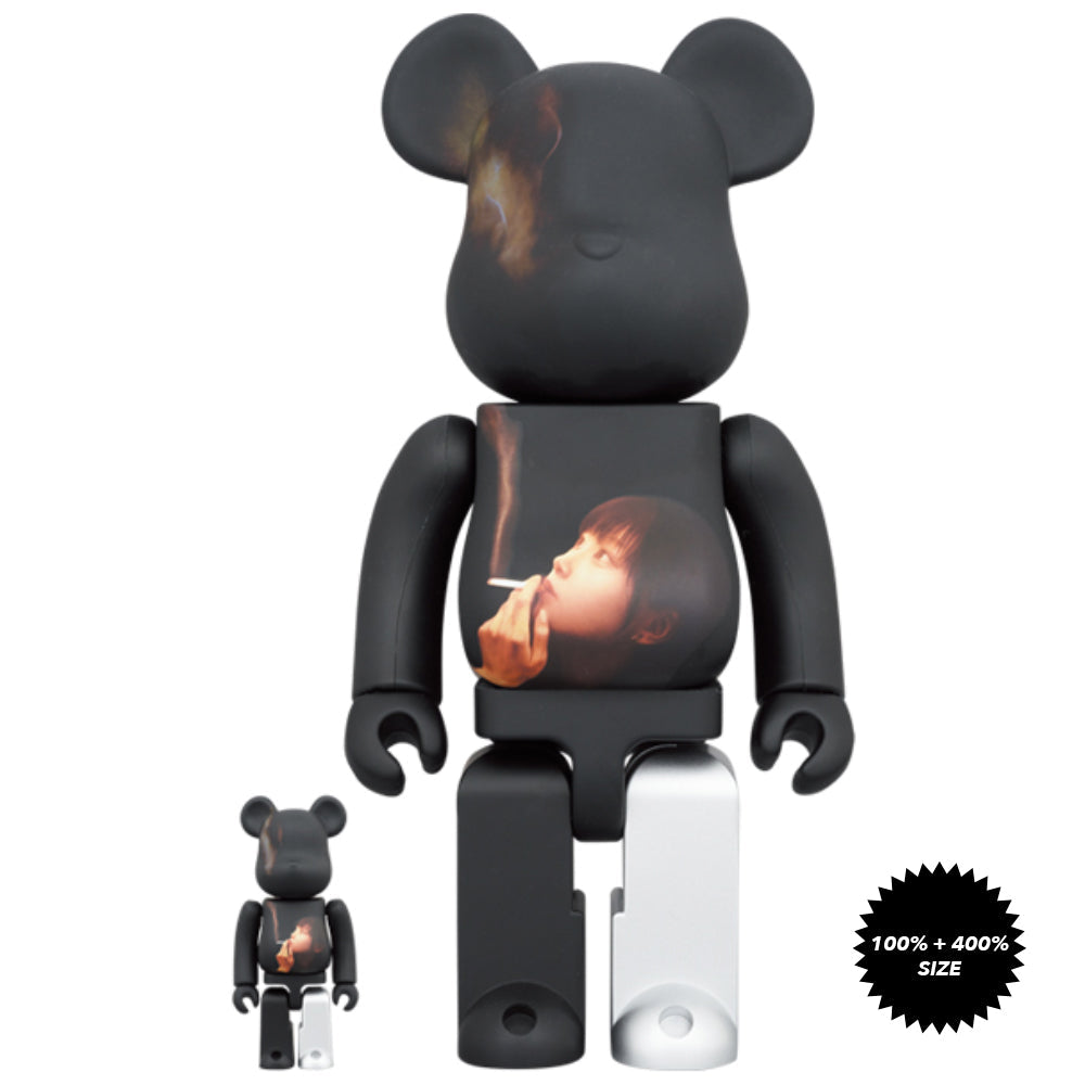 BLACK Scandal (Ver. 1 Ideal Self) Yohji Yamamoto × Suzume Uchida × S.H.I.P&crew 100% + 400% Bearbrick Set by Medicom Toy