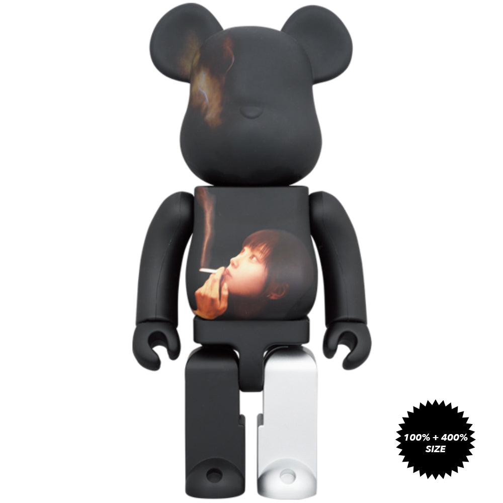 BLACK Scandal (Ver. 1 Ideal Self) Yohji Yamamoto × Suzume Uchida × S.H.I.P&crew 100% + 400% Bearbrick Set by Medicom Toy