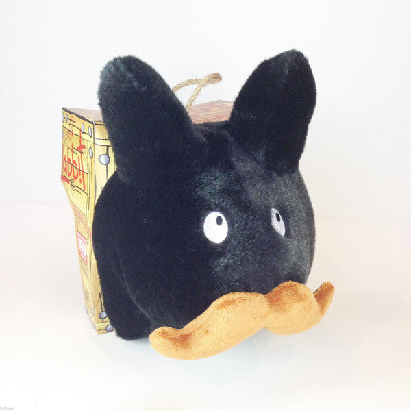 Happy Labbit Black Stache Plush 14 inch by Frank Kozik - Mindzai - 1