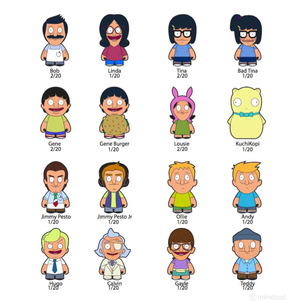 Bob's Burgers Enamel Blind Box Pin Series by Kidrobot