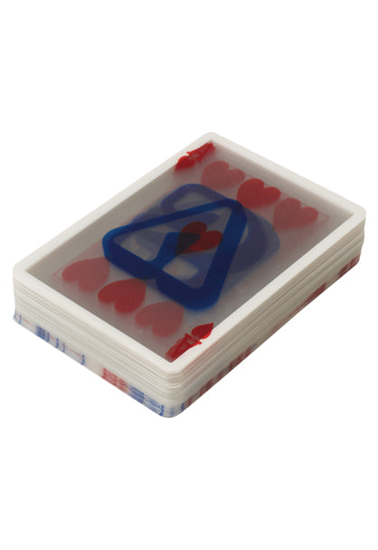 Bearbrick Clear and Solid Playing Cards Medicom Toy Exhibition 2012 with Plastic Case