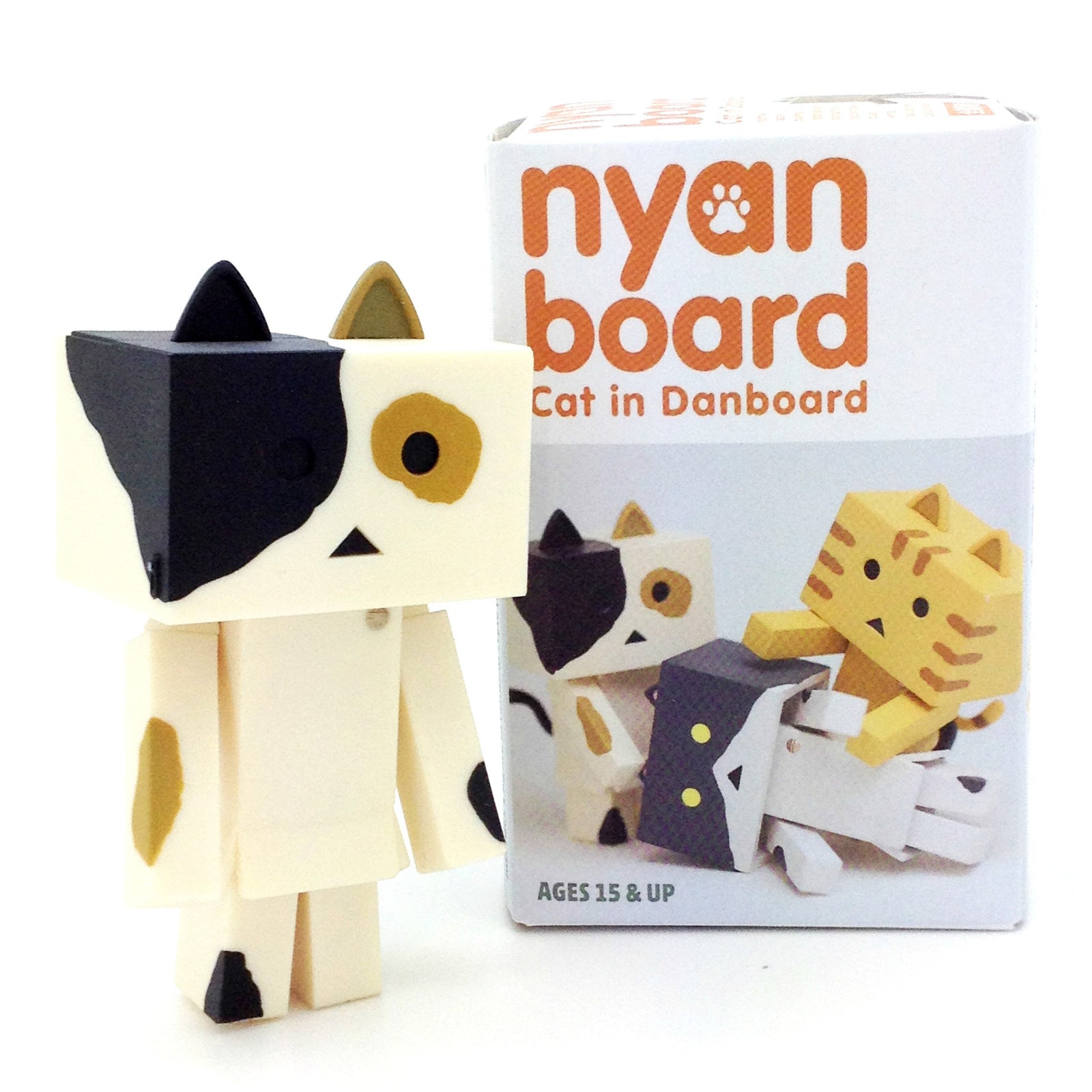 Nyanboard Cat Figure Blind Box Series - Calico (Orange) - Mindzai - 3