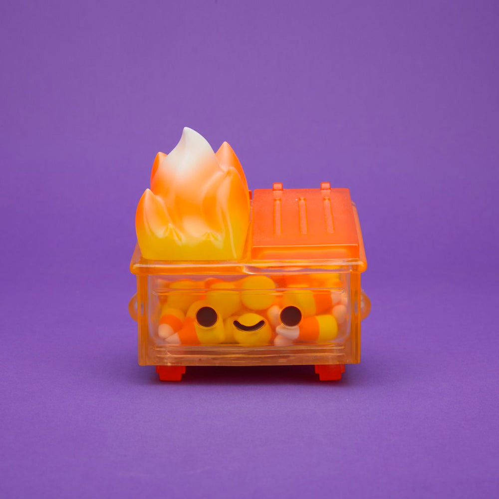 Lil Dumpster Fire "Candy Corn Edition" Vinyl Figure by 100% Soft