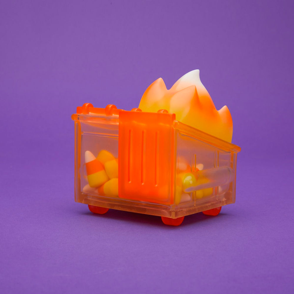 Lil Dumpster Fire "Candy Corn Edition" Vinyl Figure by 100% Soft