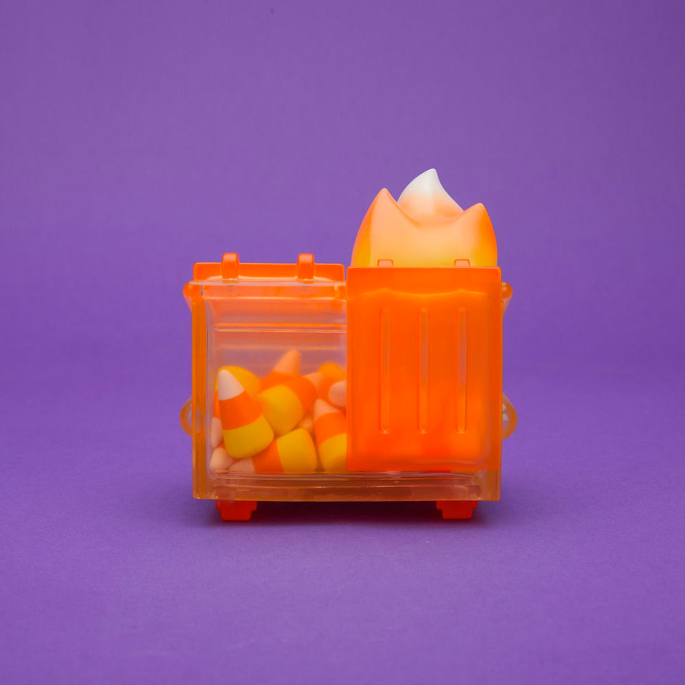 Lil Dumpster Fire "Candy Corn Edition" Vinyl Figure by 100% Soft