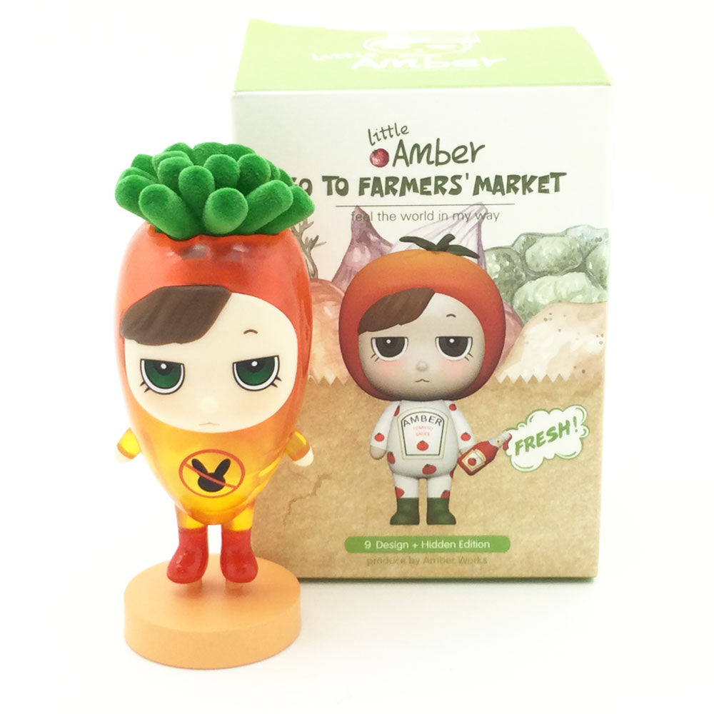 Little Amber Go To Farmer's Market Series by Amber Works x 1983 Toys - Carrot