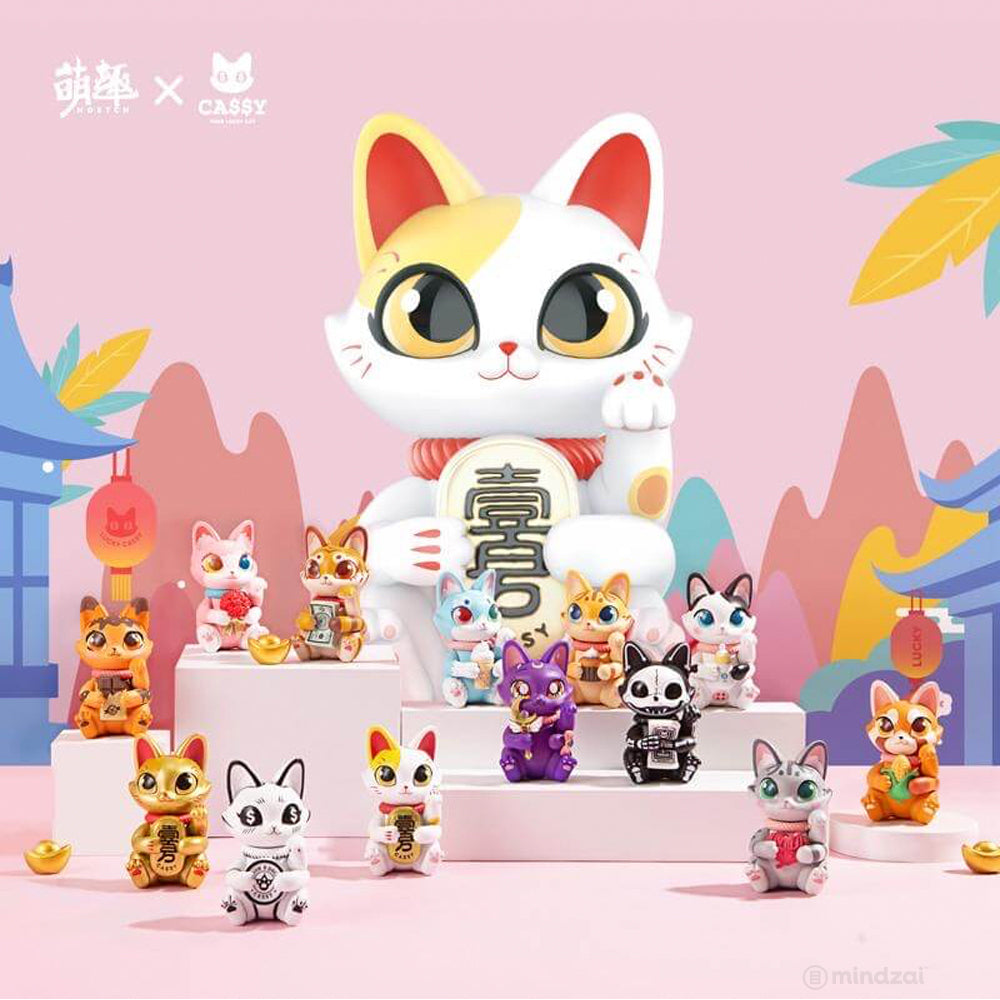 Cassy Lucky Cat Blind Box Series by Sally Cassy x Moetch Toys