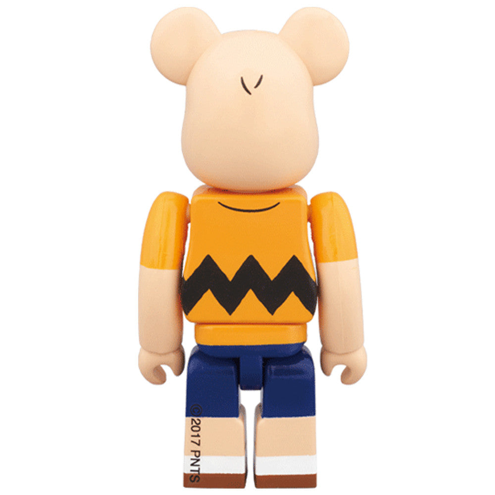 Charlie Brown Yellow Tee 100% Bearbrick