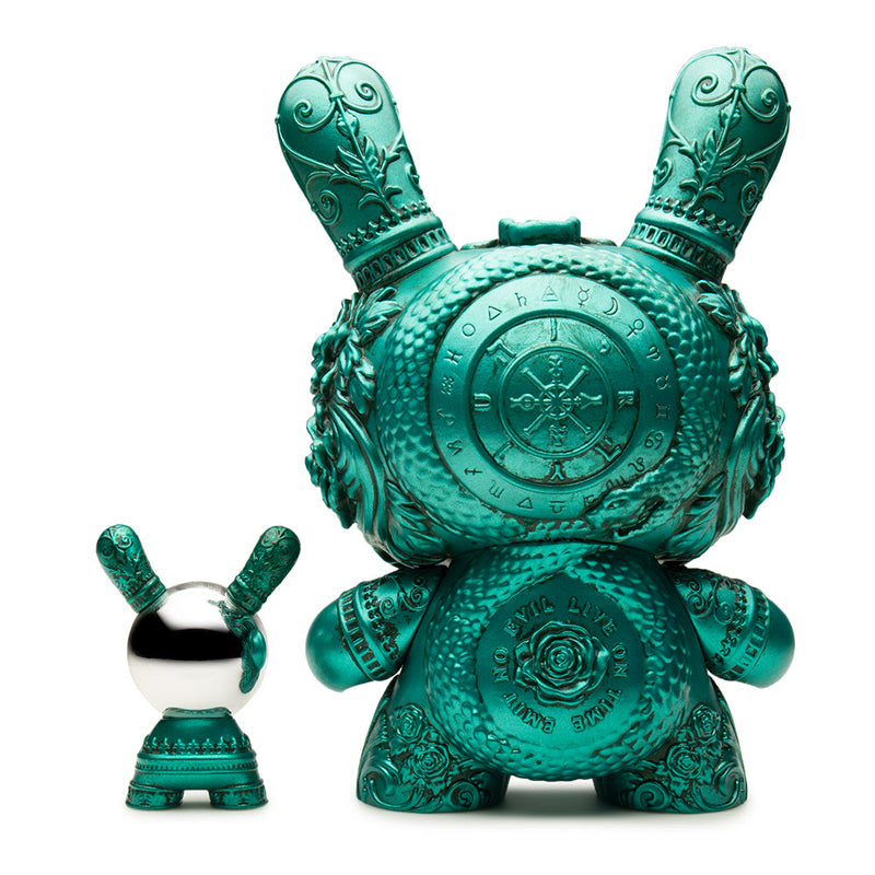 Clairvoyant Teal 8" Limited Edition Dunny by J*Ryu x Kidrobot