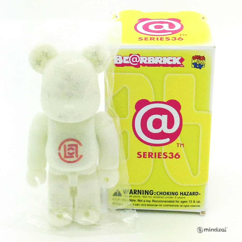 Bearbrick Series 36 - Clot - Flocked Glows in the Dark (GID) (Secret) (1/192)