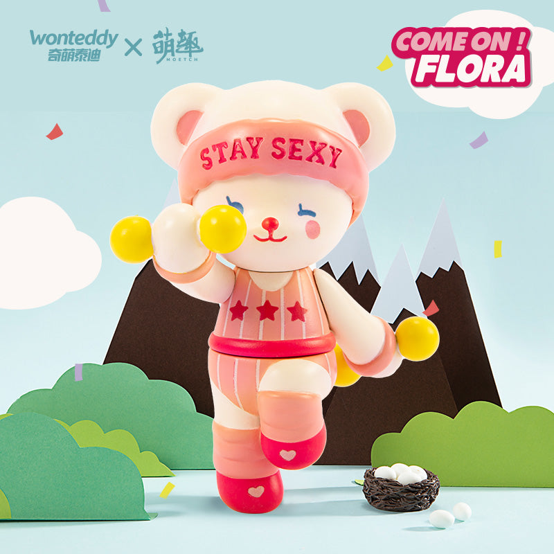 Come On! Flora Blind Box Series by Wonteddy x Moetch Toys