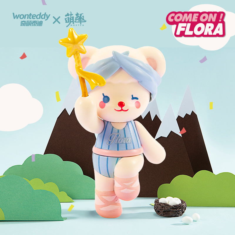 Come On! Flora Blind Box Series by Wonteddy x Moetch Toys