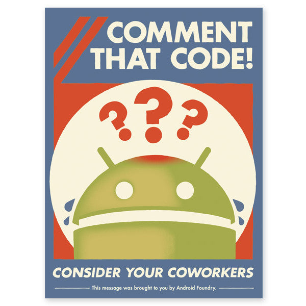 Comment That Code 18"x24" Print - Mindzai - 2