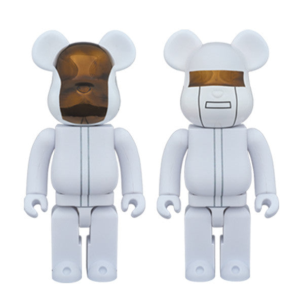 Daft Punk "Get Lucky" White Suit 400% Bearbrick - Mindzai - 1