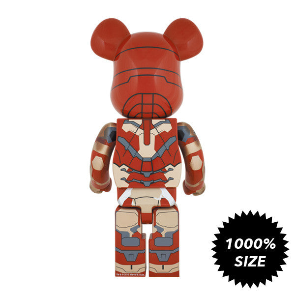 Damaged Ironman 1000% Bearbrick - Mindzai - 2