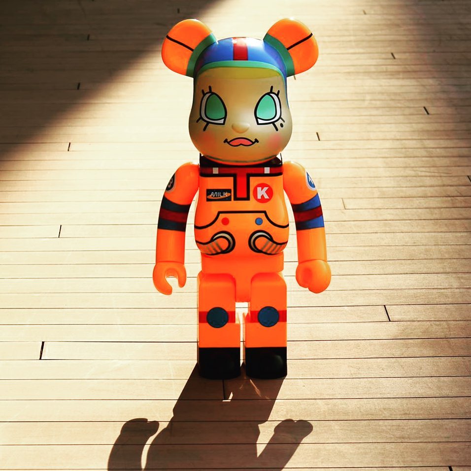 Bearbrick x Milk Cargo Space Molly 1000%
